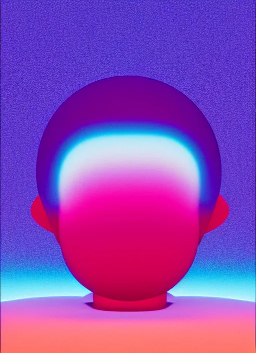 Image similar to void by shusei nagaoka, kaws, david rudnick, 3 d, octane, vray, pastell colours, cell shaded, 8 k