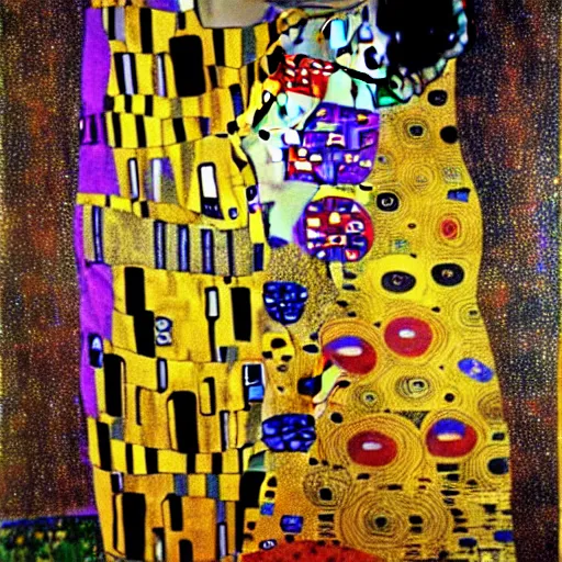 Image similar to art gustav klimt full body art