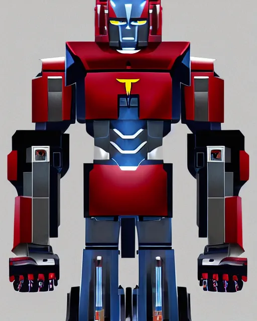 Prompt: elon musk as a tesla optimus prime robot, photorealistic