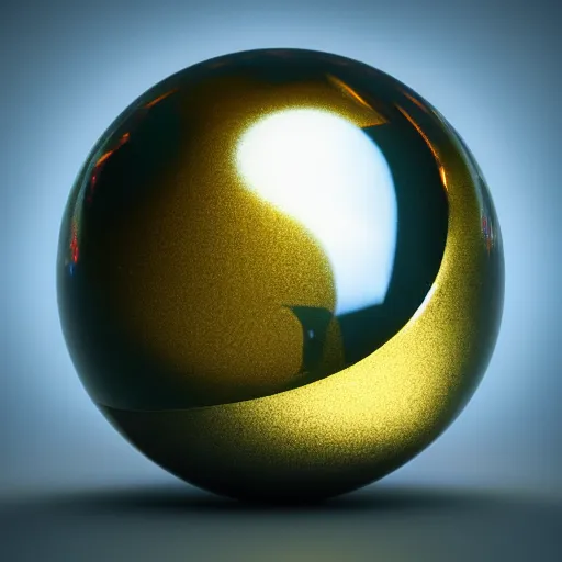 Image similar to tilt shift leaf sphere ipercube huge light intricate reflection diffraction marble gold obsidian preraffaellite photography cut, octane, artstation render 8 k neon