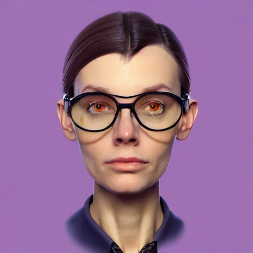 Image similar to ocd highly detailed portrait of a scientist, trending on artstation.