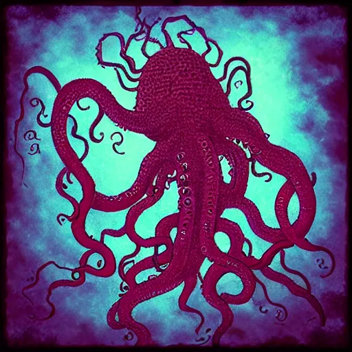 Prompt: “lovecraftian kraken”