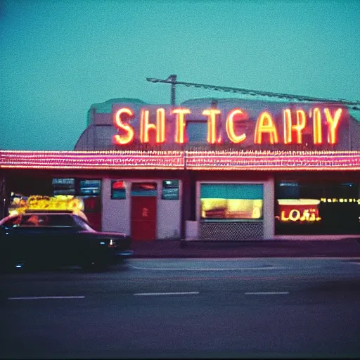 Image similar to Waiting in the car Waiting for the ride in the dark At night the city grows Look at the horizon glow Drinking in the lounge Following the neon signs Waiting for a word Looking at the milky skyline The city is my church It wraps me in its blinding twilight, cinestill 800