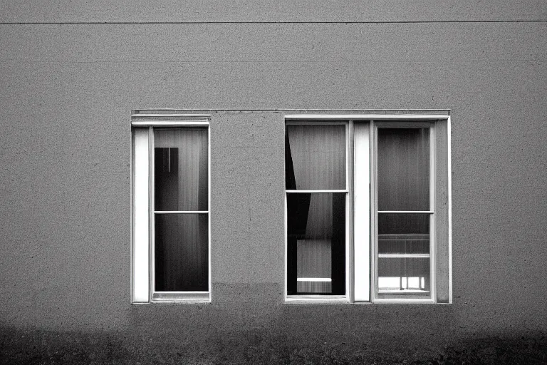 Image similar to Big white windows by Tadao Andao