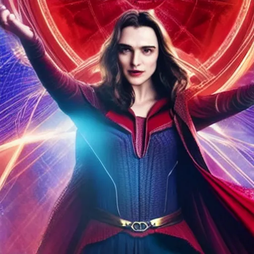 Image similar to A still of Katie McGrath as Scarlet Witch in Doctor Strange and the Multiverse of Madness (2022)