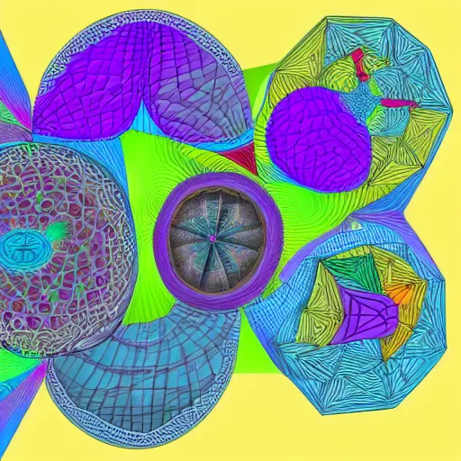 Image similar to Hyperbolic geometry madness