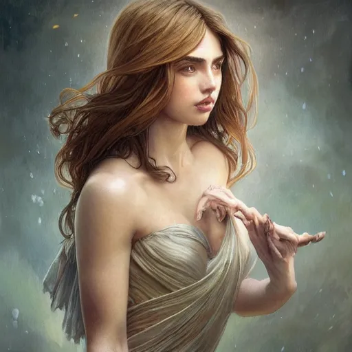 Prompt: full figure ultra realistic illustration, ana de armas as mera, intricate, elegant, highly detailed, digital painting, artstation, concept art, smooth, sharp focus, illustration, art by artgerm and greg rutkowski and alphonse mucha