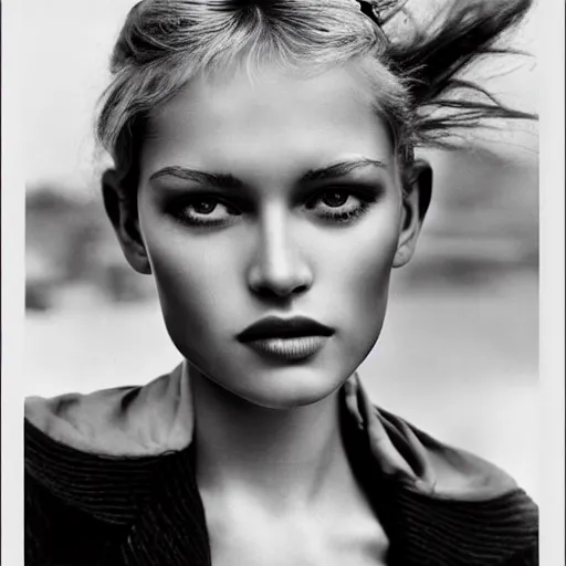 Image similar to very beautiful ukrainian model by terry o'neill