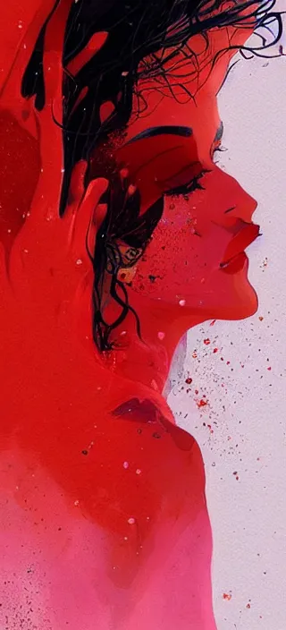 Image similar to lots of swirling, thick smoke drifting from a young woman's open mouth, by conrad roset, dramatic digital art, trending on artstation