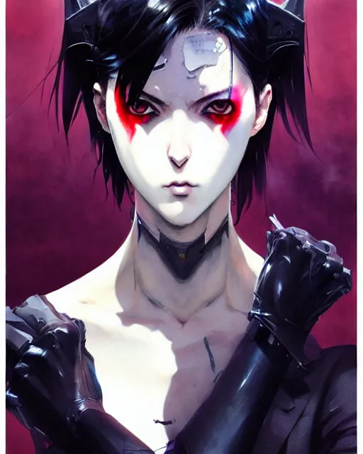 Image similar to portrait Anime Batman grunge punk sharp fine-face, pretty face, realistic shaded Perfect face, fine details. Anime. Gotham realistic shaded lighting by katsuhiro otomo ghost-in-the-shell, magali villeneuve, artgerm, rutkowski Jeremy Lipkin and Giuseppe Dangelico Pino and Michael Garmash and Rob Rey