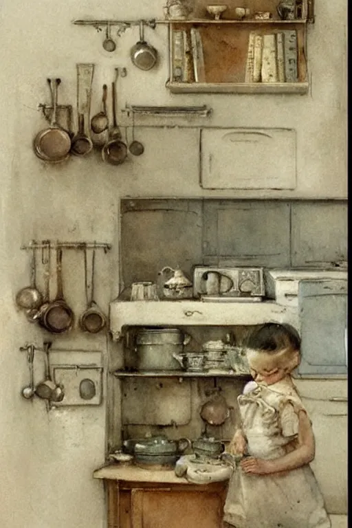 Image similar to ( ( ( ( ( 1 9 5 0 s kitchen. muted colors. ) ) ) ) ) by jean - baptiste monge!!!!!!!!!!!!!!!!!!!!!!!!!!!