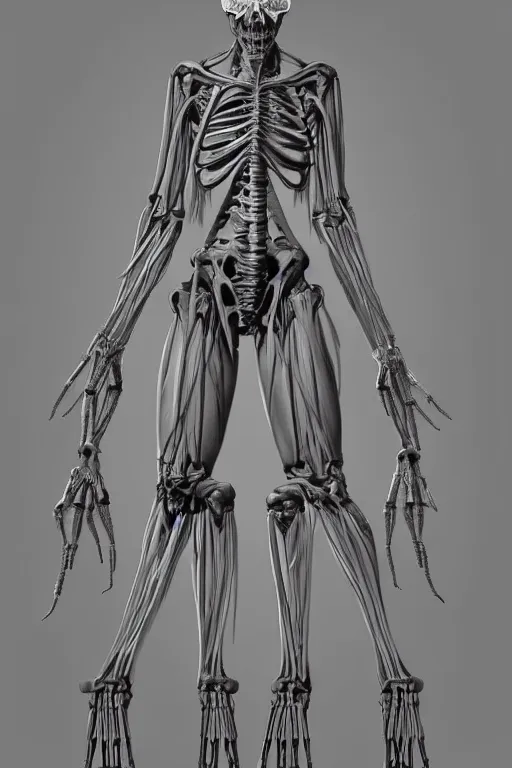 Prompt: symmetry!! full body african female anatomy concept, dreadlocks, medical anatomy, cybernetic limbs, gun metal grey, nano machine, muscular system reference, aluminum skeleton, anatomical art, digital art, in the style of amanda lilleston, luka mivsek, bryan christie, ranjit ghosh, artstation, pinterest, deviantart, photoshop, unreal engine