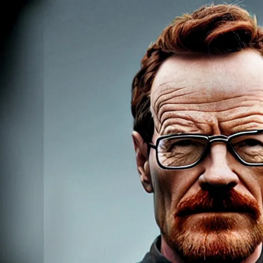 Image similar to Bryan Cranston as Gordon Freeman, photo