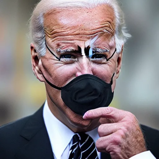 Image similar to joe biden licking lollypop