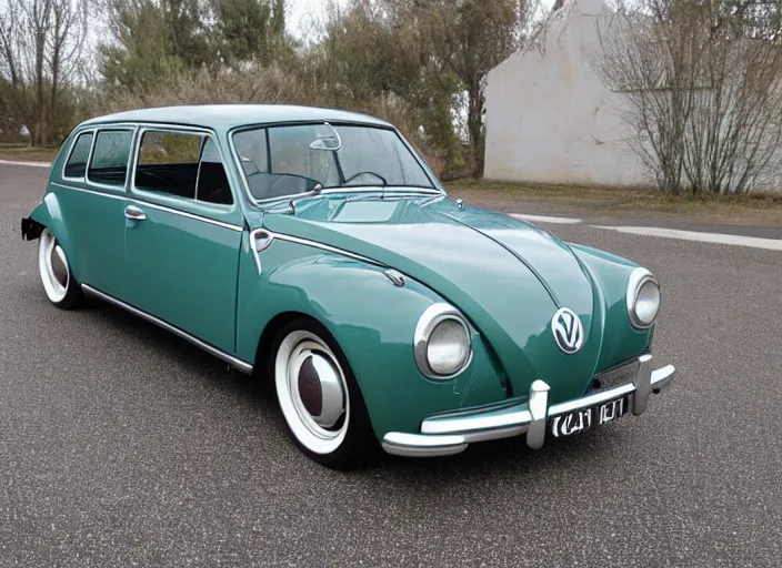 Prompt: 1953 volkswagen golf