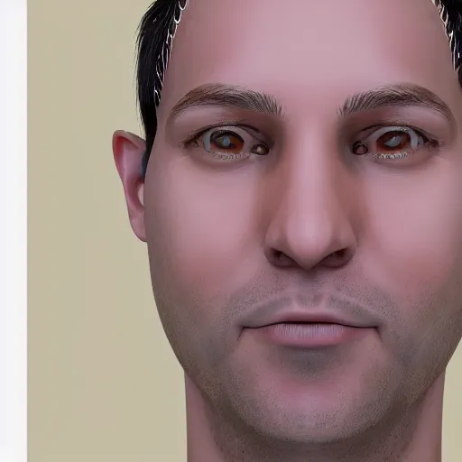 Prompt: ai - generated human face, this person does not exist