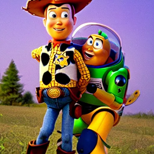 Image similar to buzz and woody