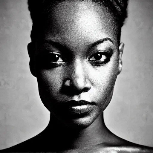 Image similar to a photo of a black woman, lindsay adler photography, high contrast, highly detailed, dreamy, bright