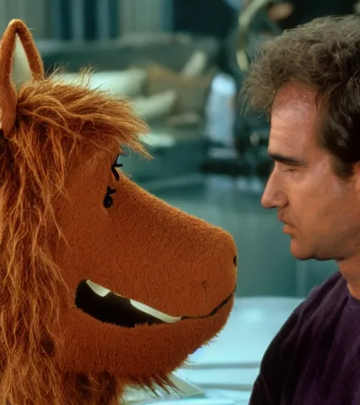 Image similar to alf by ridley scott