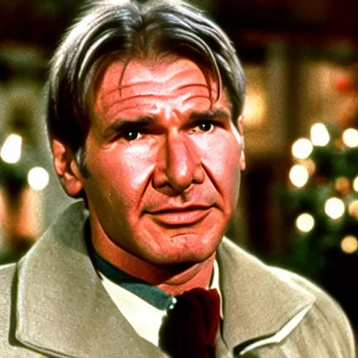 Image similar to Harrison Ford staring in 'Its a Wonderful Life'