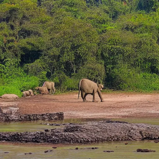 Prompt: large view of gashaka gumti national park nigeria