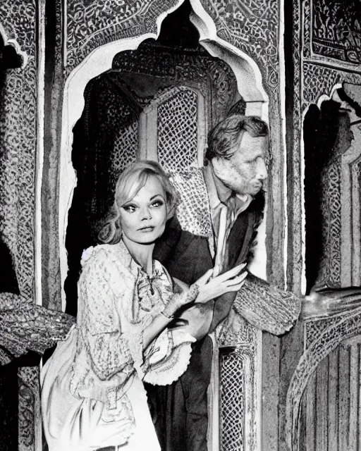 Image similar to tuesday weld visits the taj mahal by mort drucker