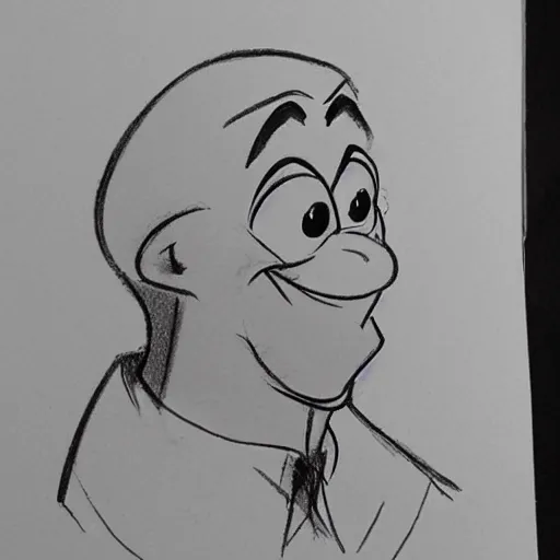 Image similar to milt kahl sketch