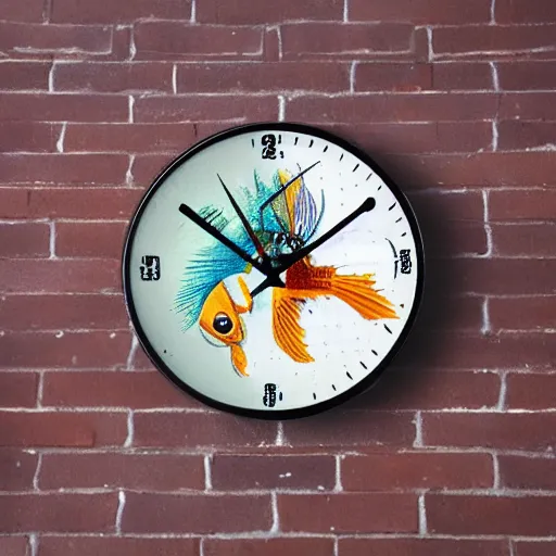 Image similar to fish clock