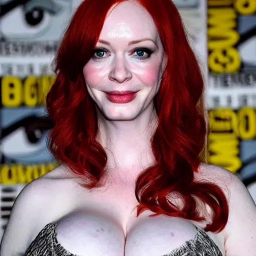 Image similar to Christina Hendricks gollum