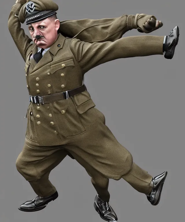 Prompt: hyperrealistic 3d model of Hitler as a Pokemon, 8k octane beautifully detailed render, post-processing, extremely hyperdetailed, intricate, epic composition, cinematic lighting + masterpiece, trending on artstation, very very detailed, masterpiece, stunning