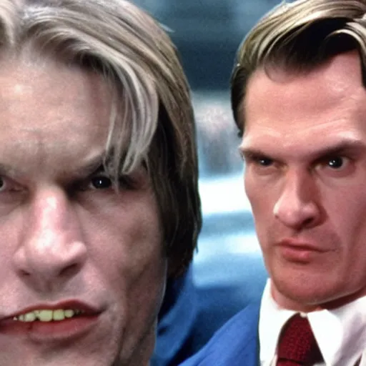 Image similar to Viktor Yushchenko as the American Psycho
