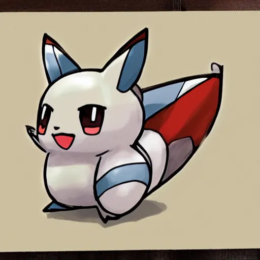 Prompt: cute Pokémon, professional sketch