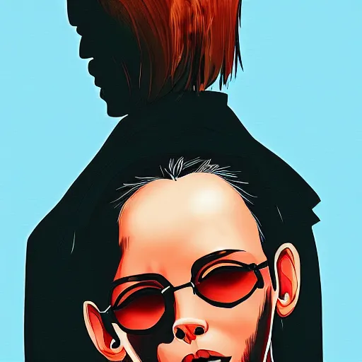 Prompt: leon the professional, digital art, artstation, comic book style, 4 k