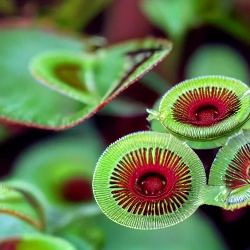 Image similar to venus flytrap in bloom