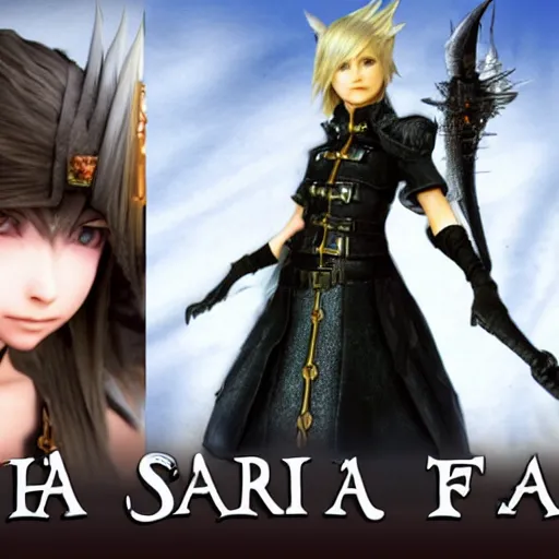 Image similar to sarah final fantasy