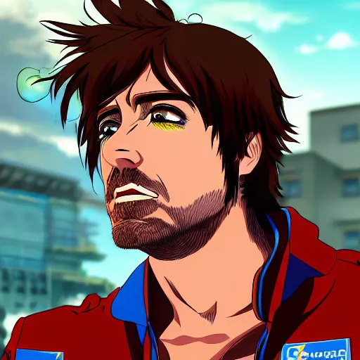 fernando alonso, an anime nendoroid of fernando, Stable Diffusion