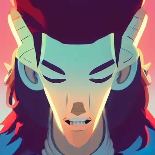 Image similar to face icon stylized minimalist space dandy, loftis, cory behance hd by jesper ejsing, by rhads, makoto shinkai and lois van baarle, ilya kuvshinov, rossdraws global illumination