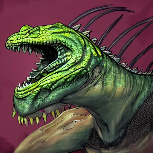 Prompt: a portrait of a lizardman,extremely detailed multiple unique different art styles.