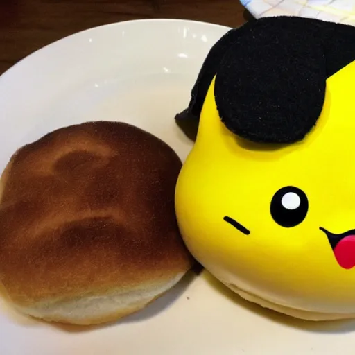 Prompt: pikachu hamburger pikachu everything