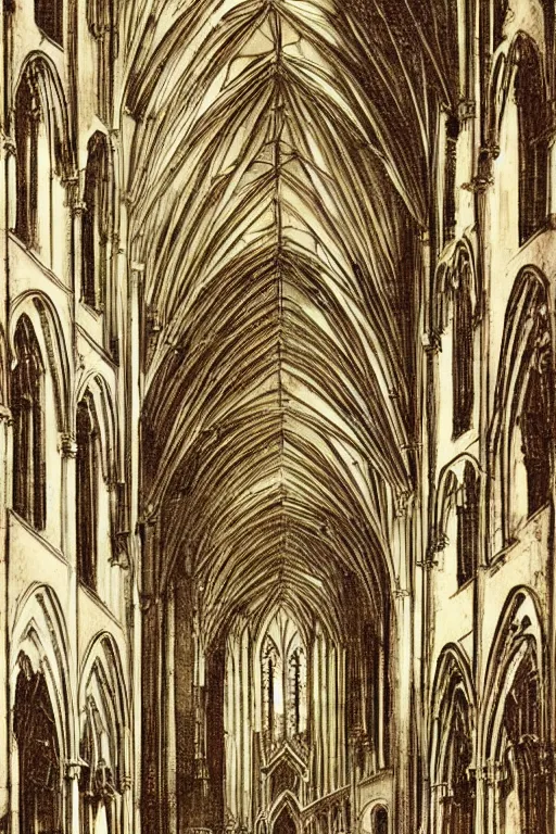 Prompt: Gothic art was a style of medieval art that developed in Northern France out of Romanesque art in the 12th century AD, led by the concurrent development of Gothic architecture. It spread to all of Western Europe, and much of Northern, Southern and Central Europe, never quite effacing more classical styles in Italy