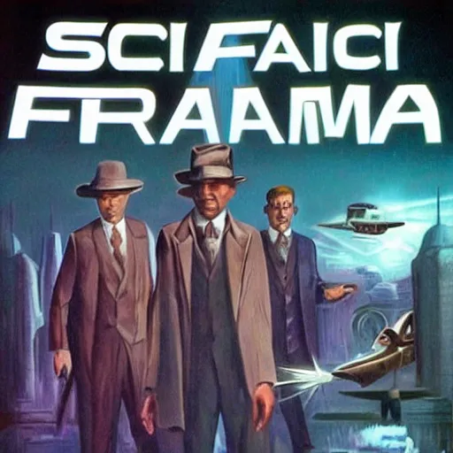 Prompt: sci - fi mafia