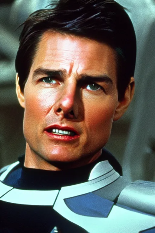 Image similar to Tom Cruise as an alien in Star Trek