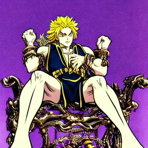 Steam Workshop::JoJo Dio sit on chair