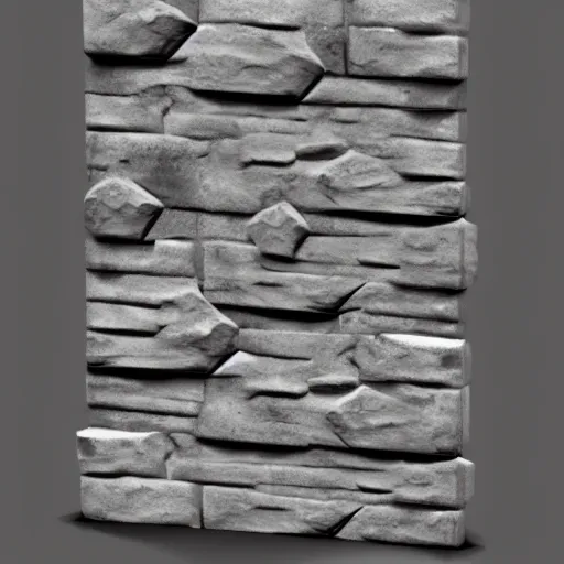 Prompt: stylized stone cladding texture by ishmael hoover, michael vicente, 3 dex, dylan salvalaio trending on artstation, digital art, unreal engine, blizzard entertainment 8 k