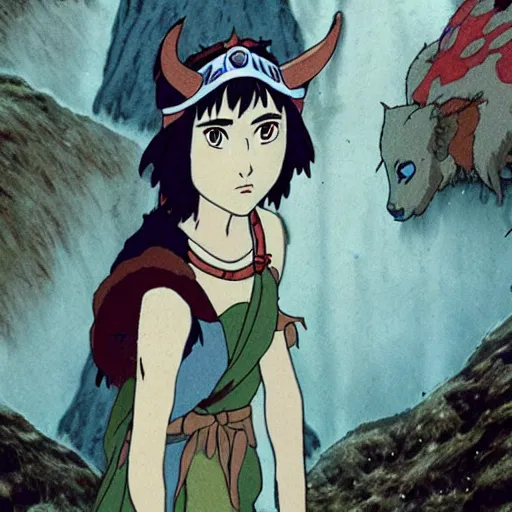 Image similar to princess mononoke