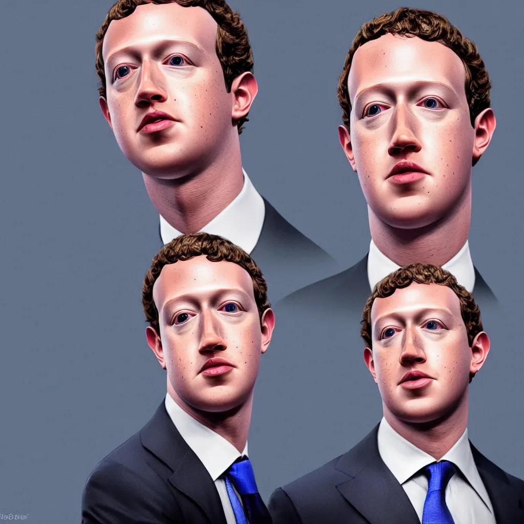 Image similar to the zuck, hyper realistic, 4 k