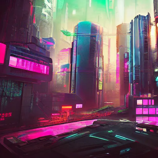 Prompt: cyberpunk