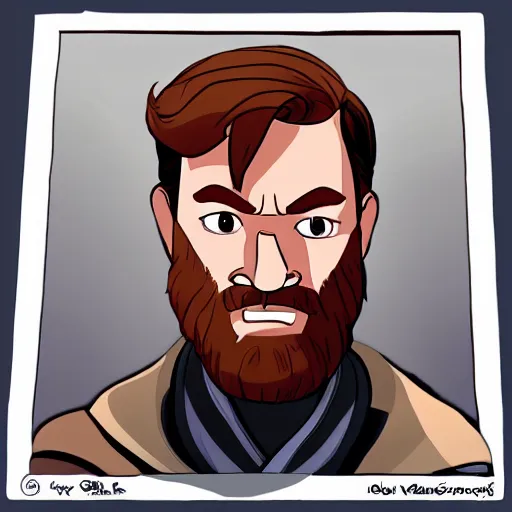 Prompt: obi wan kenobi in the style of pixar