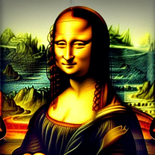 Image similar to the mona lisa