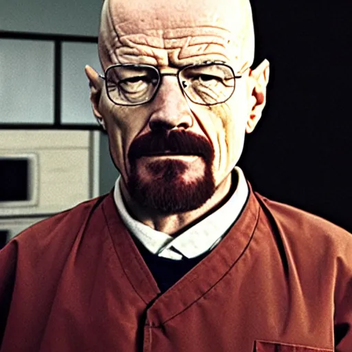 Prompt: Walter white as Butcher